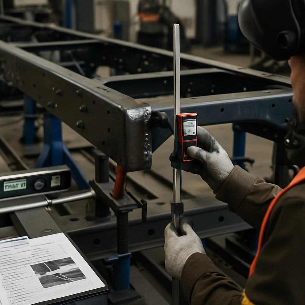 ACME Steel Co.: Rahmenbau Grundlagen und Montage für LKW 149b9d56 3a74 4a1f 9eef 26377ba0c442